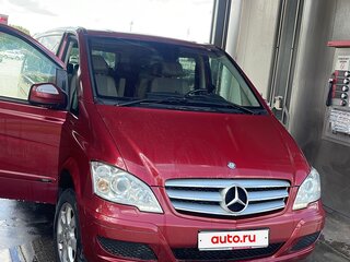 2011 Mercedes-Benz Viano Long L2 I (W639) Рестайлинг, красный, 2100000 рублей, вид 3
