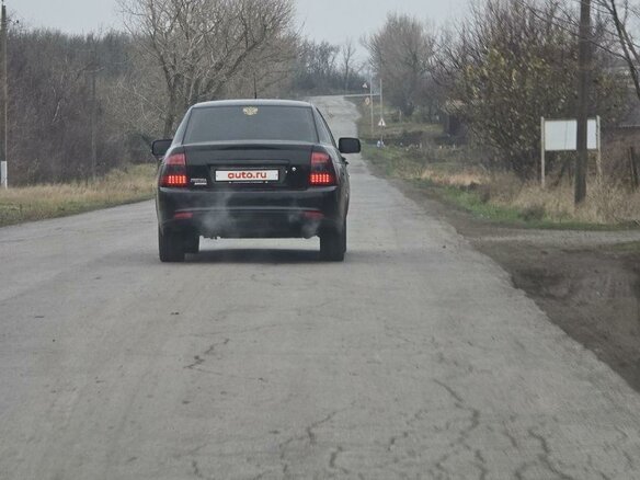 2009 Lada (ВАЗ) Priora I, синий, 450000 рублей - вид 2