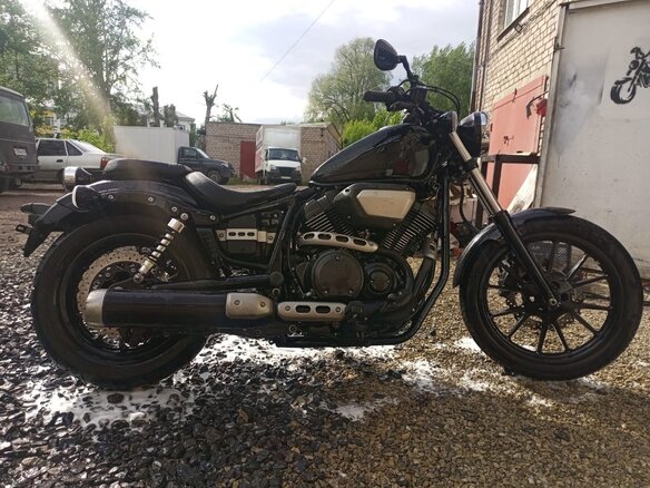 2017 Yamaha XV950 Bolt, чёрный, 800000 рублей - вид 3