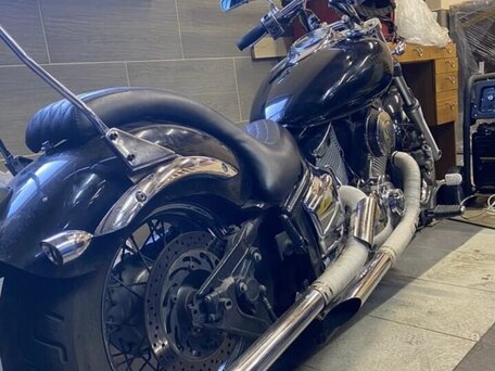 2003 Yamaha XVS1100, чёрный, 420000 рублей, вид 1