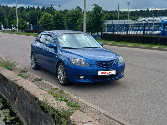 2005 Mazda 3 I (BK), синий, 450000 рублей - вид 8