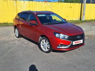 2019 Lada (ВАЗ) Vesta SW I, красный, 828000 рублей, вид 5