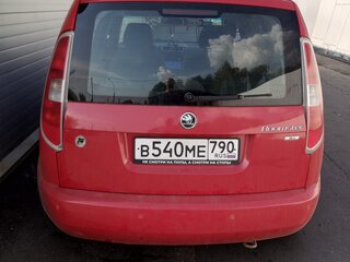 2007 Skoda Roomster I, красный, 450000 рублей, вид 4
