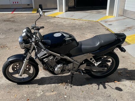 1989 Honda CB 400F, чёрный, 250000 рублей, вид 3