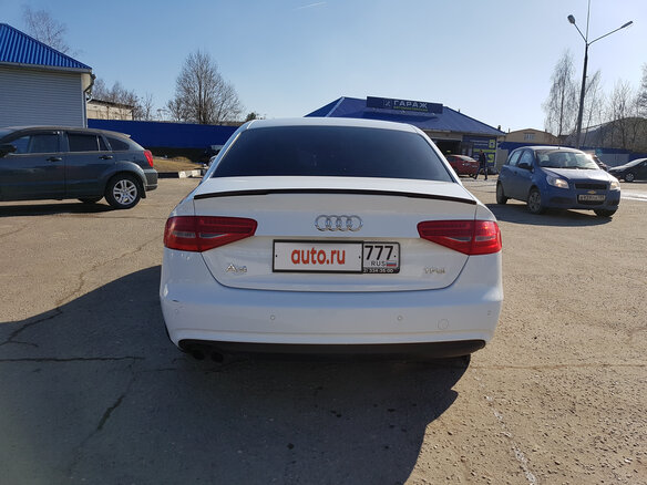 2013 Audi A4 IV (B8) Рестайлинг, белый - вид 8