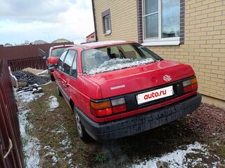 1990 Volkswagen Passat B3, красный, 99000 рублей, вид 5