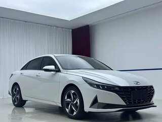 2022 Hyundai Elantra VII (CN7), белый, 1800000 рублей, вид 2