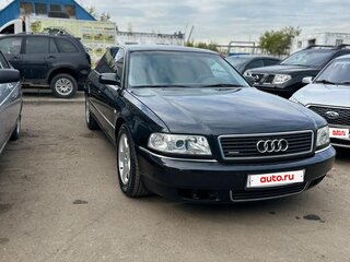 2002 Audi A8 Long I (D2) Рестайлинг, чёрный, 1190000 рублей, вид 2