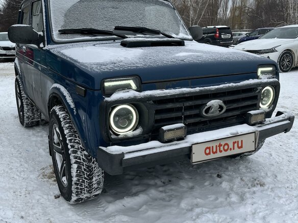2013 Lada (ВАЗ) 2121 (4x4) I Рестайлинг, синий, 850000 рублей - вид 2