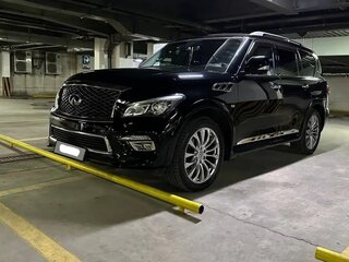 2015 Infiniti QX80 I Рестайлинг, чёрный, 3490000 рублей, вид 1