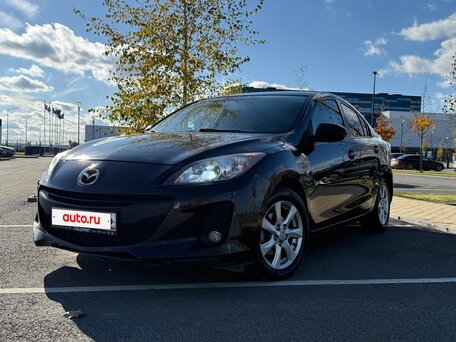 2012 Mazda 3 II (BL) Рестайлинг, чёрный, 940000 рублей, вид 4