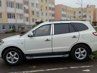 2009 Hyundai Santa Fe II, белый, 1000000 рублей, вид 3