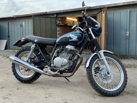 2001 Honda CB 400SS, синий, 160000 рублей, вид 2
