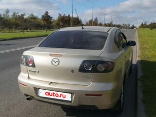 2008 Mazda 3 I (BK) Рестайлинг, золотистый, 525000 рублей, вид 3