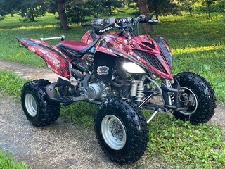 2013 Yamaha Raptor YFM700, красный, 710000 рублей, вид 3