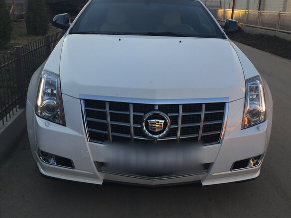 2011 Cadillac CTS II, белый - вид 4