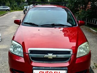 2010 Chevrolet Aveo I Рестайлинг, красный, 290000 рублей, вид 2