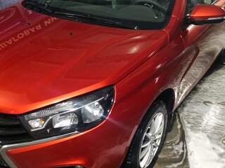 2020 Lada (ВАЗ) Vesta SW I, красный, 1000000 рублей, вид 3