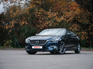 2016 Mazda 6 III (GJ) Рестайлинг, синий, 1950000 рублей, вид 3