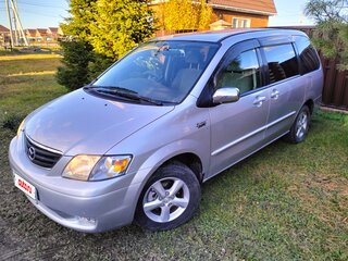 2001 Mazda MPV II (LW), серебристый, 600000 рублей, вид 1