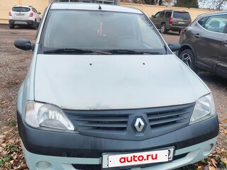 2009 Renault Logan I, серый, 150000 рублей, вид 1