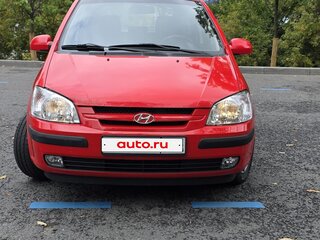 2004 Hyundai Getz I, красный, 325000 рублей, вид 1