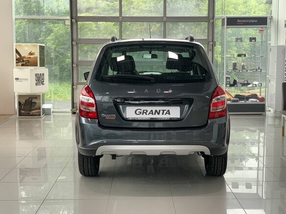 2025 Lada (ВАЗ) Granta Cross I Рестайлинг, серый, 1225000 рублей - вид 4