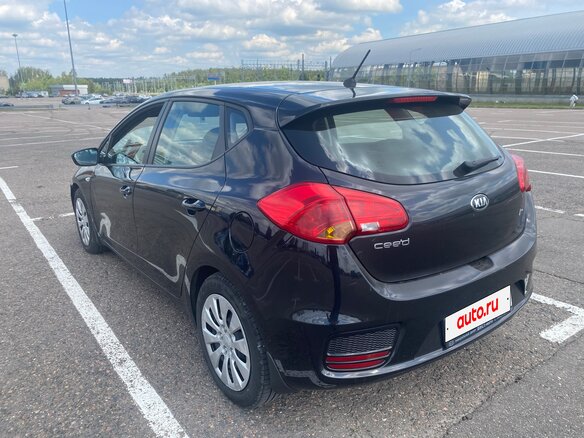 2016 Kia Ceed II Рестайлинг, чёрный, 1200000 рублей - вид 7