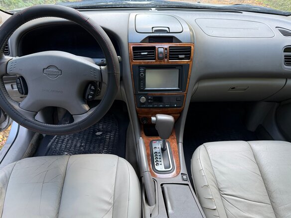 2004 Nissan Maxima V (A33), серебристый, 350000 рублей - вид 12