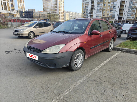 2002 Ford Focus I Рестайлинг, красный, 170000 рублей