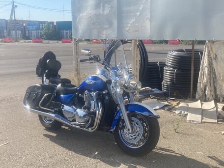 2015 Triumph Thunderbird LT, синий, 1399999 рублей, вид 1