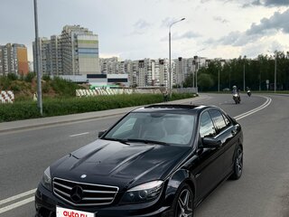 2010 Mercedes-Benz C-Класс AMG 63 AMG III (W204), чёрный, 3000000 рублей, вид 1