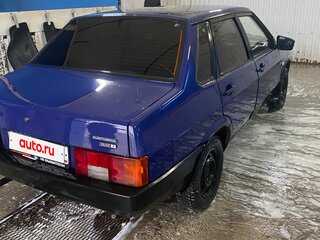 1998 Lada (ВАЗ) 21099, синий, 197000 рублей, вид 4