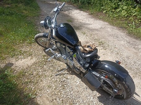 1994 Honda Steed 400, чёрный, 350000 рублей, вид 1