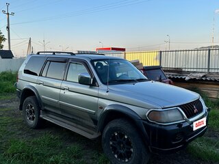 2001 Mitsubishi Pajero Sport I, серебристый, 450000 рублей, вид 1