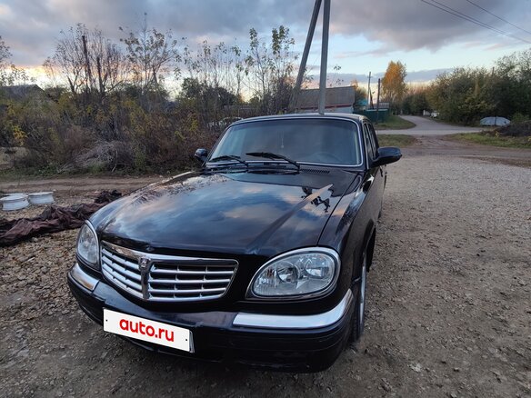 2008 ГАЗ 31105 «Волга», чёрный