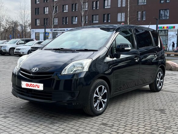 2009 Toyota Passo Sette, чёрный, 710000 рублей
