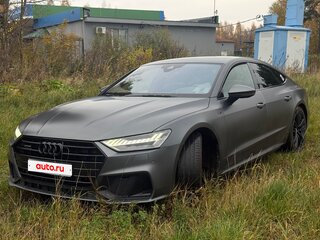 2018 Audi A7 55 TFSI II (4K), серый, 3825000 рублей, вид 1