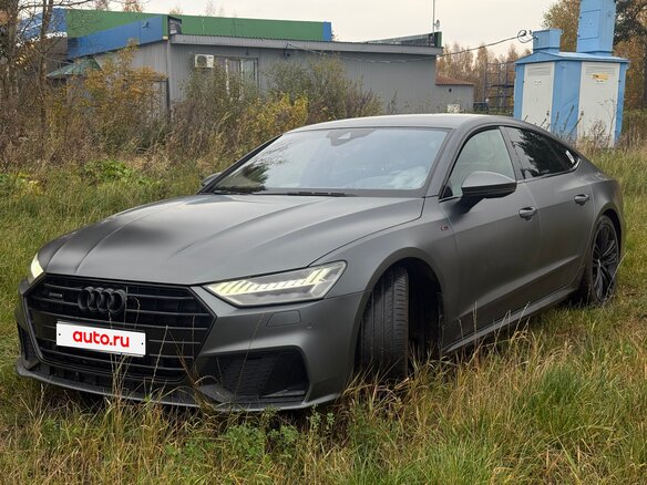 2018 Audi A7 55 TFSI II (4K), серый, 3825000 рублей