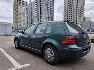 1998 Volkswagen Golf IV, зелёный, 205000 рублей, вид 4