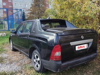 2008 SsangYong Actyon Sports I, чёрный, 550000 рублей, вид 4