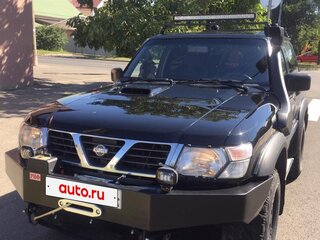 2000 Nissan Patrol V (Y61), чёрный, 1500000 рублей, вид 1