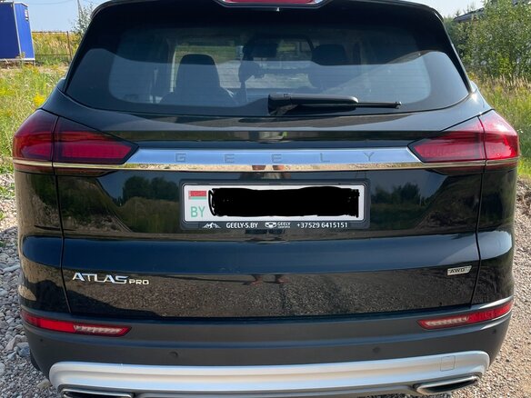 2021 Geely Atlas Pro, чёрный, 1400000 рублей - вид 5