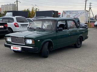 1999 Lada (ВАЗ) 2107, зелёный, 110000 рублей, вид 4