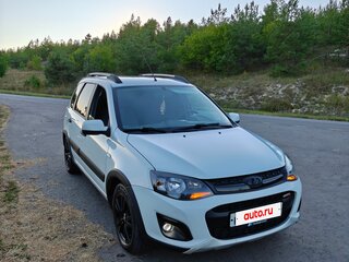 2015 Lada (ВАЗ) Kalina Cross II, белый, 440000 рублей, вид 3