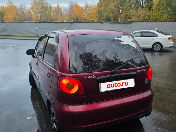 2004 Daewoo Matiz I Рестайлинг, пурпурный, 150000 рублей - вид 3