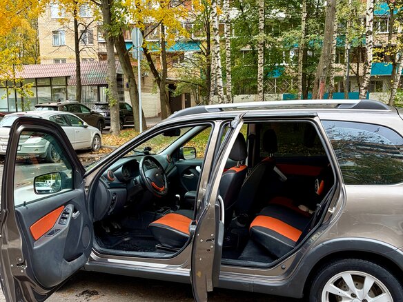 2016 Lada (ВАЗ) Kalina Cross II, коричневый, 630000 рублей - вид 9