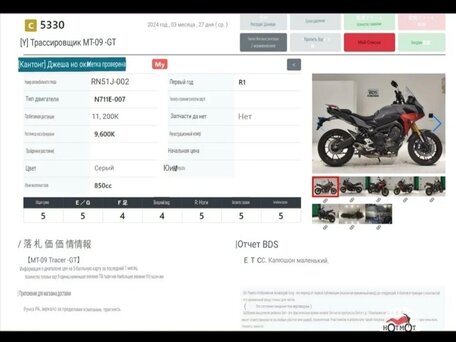 2019 Yamaha Tracer 900, серебристый, 1000000 рублей, вид 3