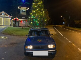 2008 Lada (ВАЗ) 2105, синий, 110000 рублей, вид 4