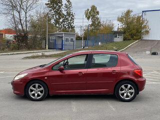 2006 Peugeot 307 I Рестайлинг, пурпурный, 350000 рублей, вид 2